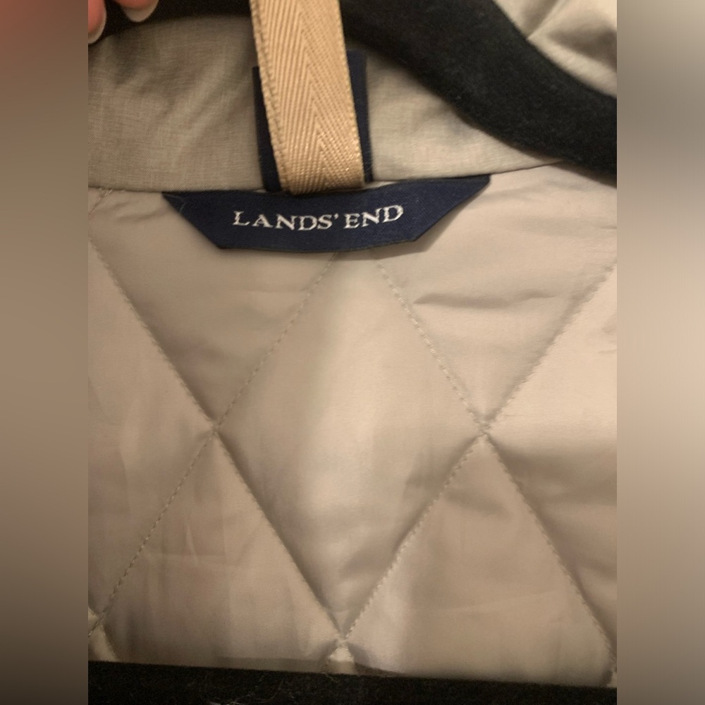 Lands’end Long Down Quilted Jacket - image 4